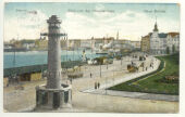 Der Stettiner Hafen auf einer Postkarte von 1914