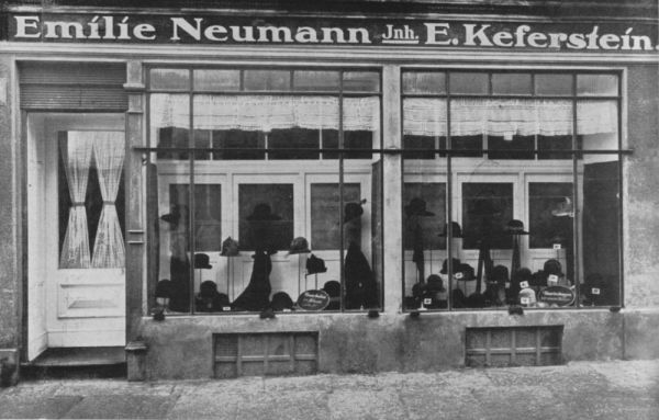 Das Damenputzgeschäft von Else Keferstein Das Damenputzgeschäft von Else Keferstein