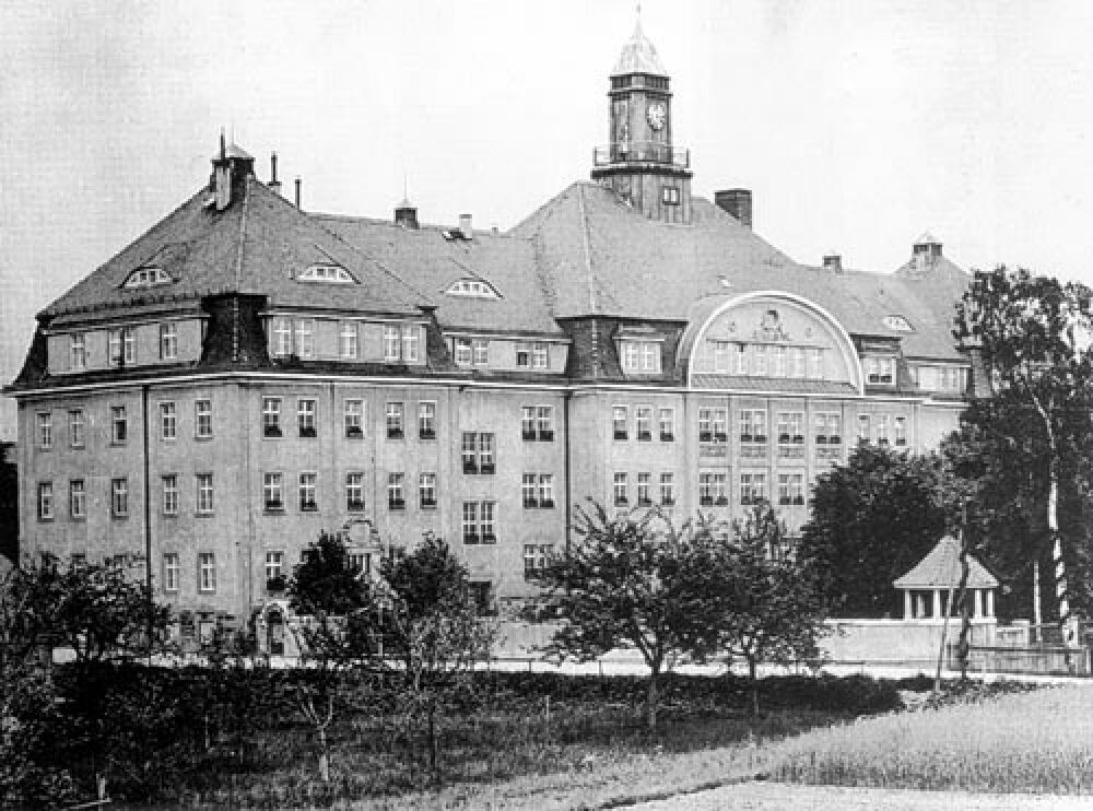 Foto des Hauptgebäudes des Katharinenhofs Großhennersdorf