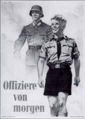 Propagandaplakat der Wehrmacht für die Hitlerjugend