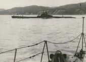 Foto des sowjetischen U-Boots Sc-215
