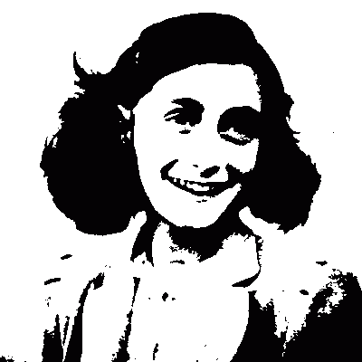 Passfoto von Anne Frank, Mai 1942