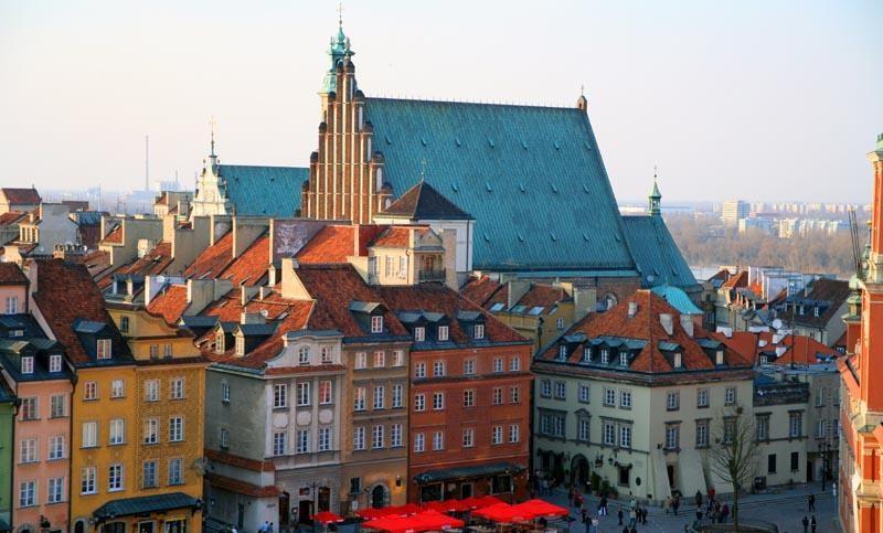 Foto der Warschauer Altstadt