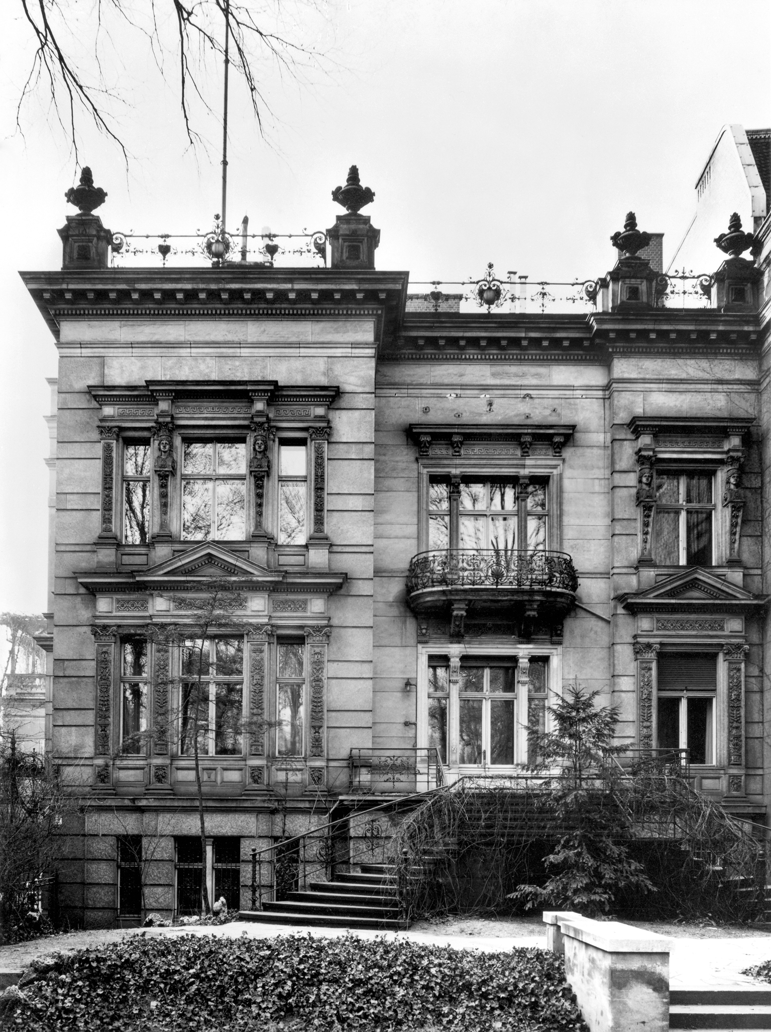 Aufnahme der Tiergartenstraße 4, Berlin