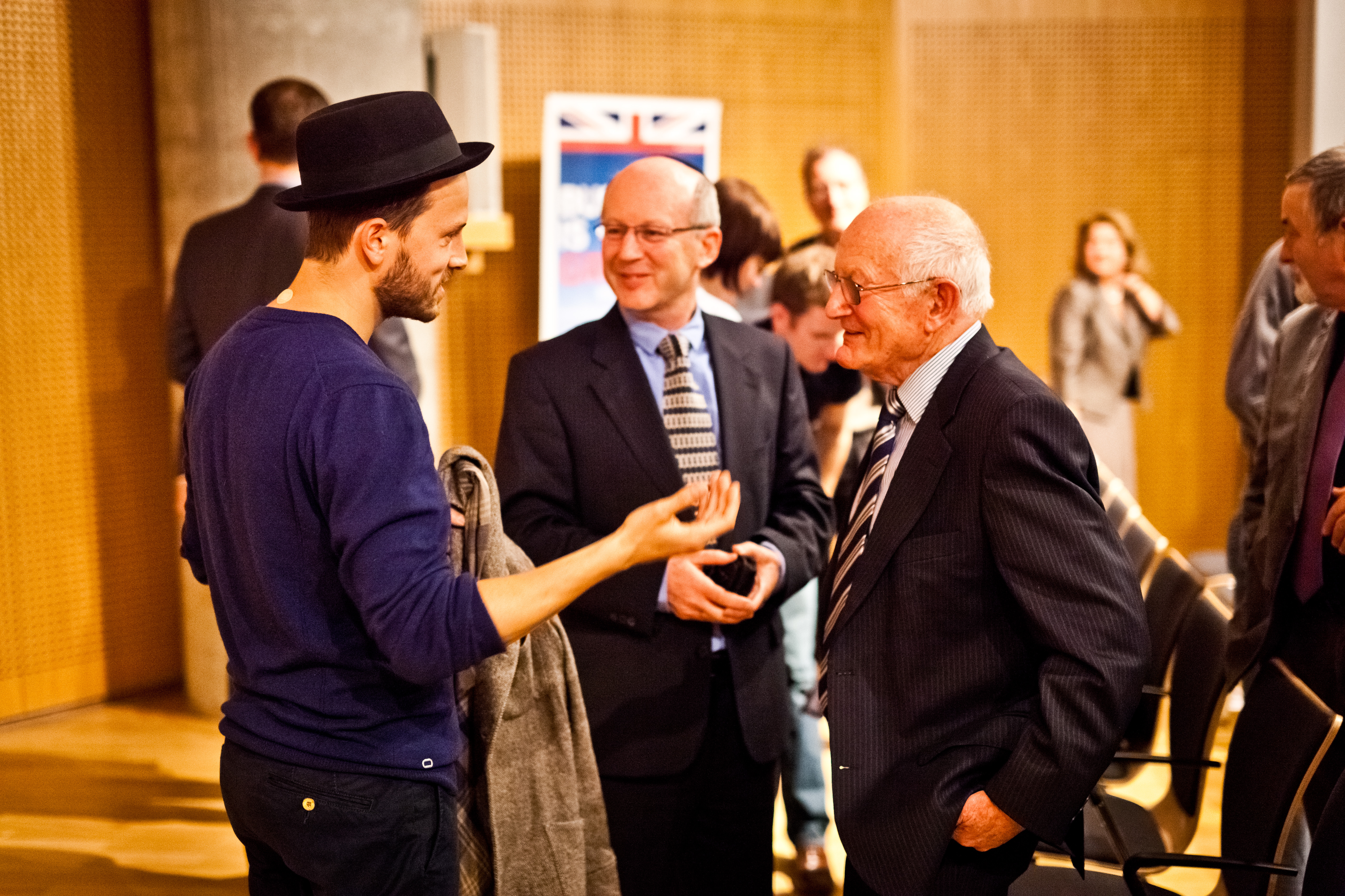 Lesung von Jacks Erinnerungen in Berlin am 19. April 2012